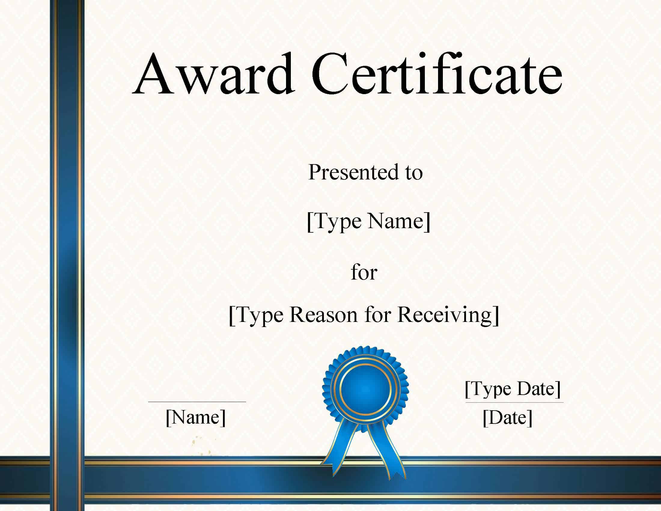 Certification