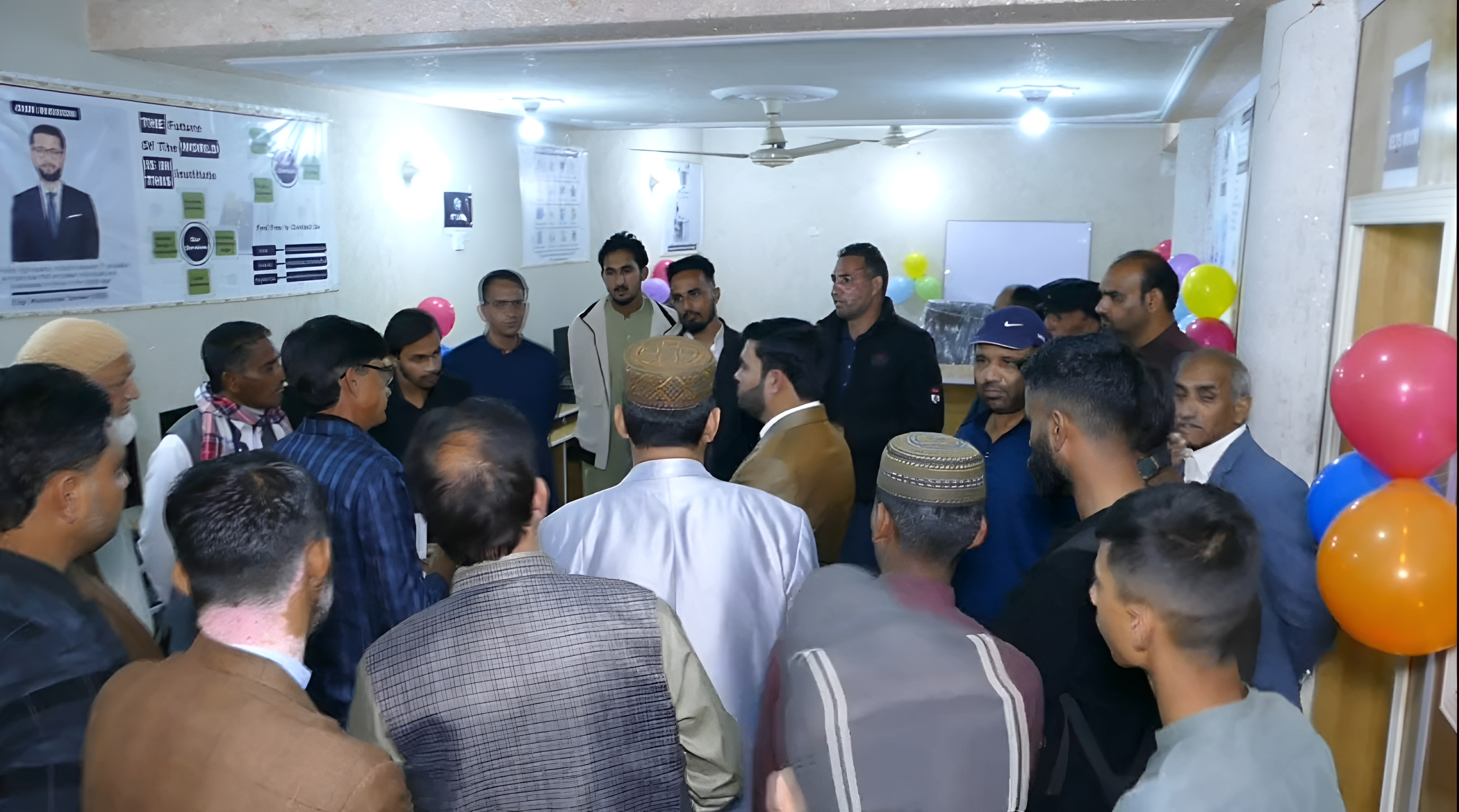 Visitors exploring the state-of-the-art IT Lab and modern classrooms during the Grand Opening of EMT Skills & Solutions, November 2024.